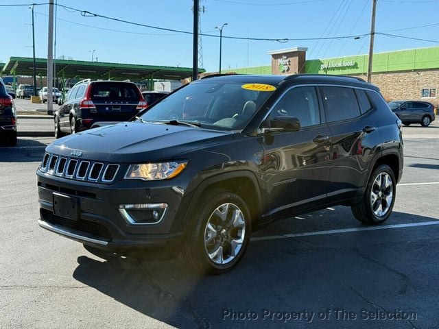 2018 Jeep Compass LIMITED 4X4 W/ BLIND SPOT, PARKING SENSORS & PANO ROOF - 22971248 - 6