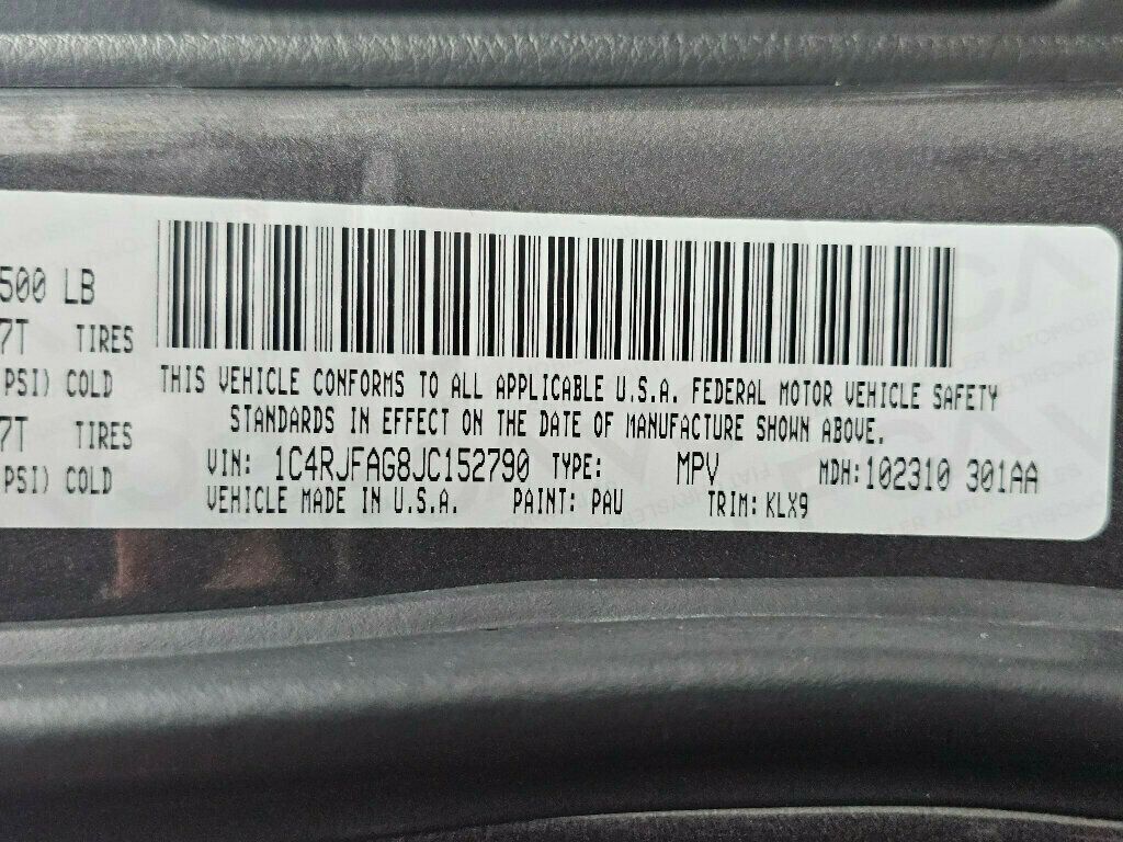 2018 Jeep Grand Cherokee Altitude 4x4 - 22937205 - 34