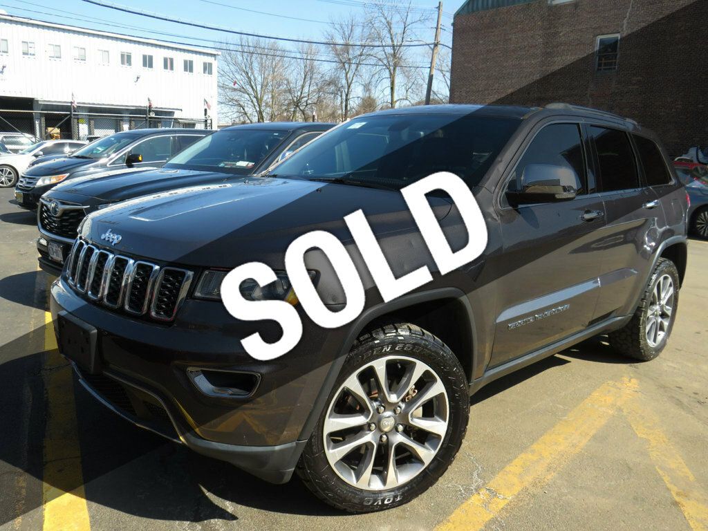 2018 Used Jeep Grand Cherokee Limited 4x2 at Saw Mill Auto Serving Yonkers, Bronx, New Rochelle