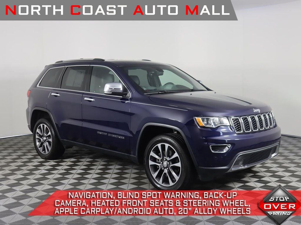 18 Used Jeep Grand Cherokee Limited 4x4 At North Coast Auto Mall Serving Akron Oh Iid