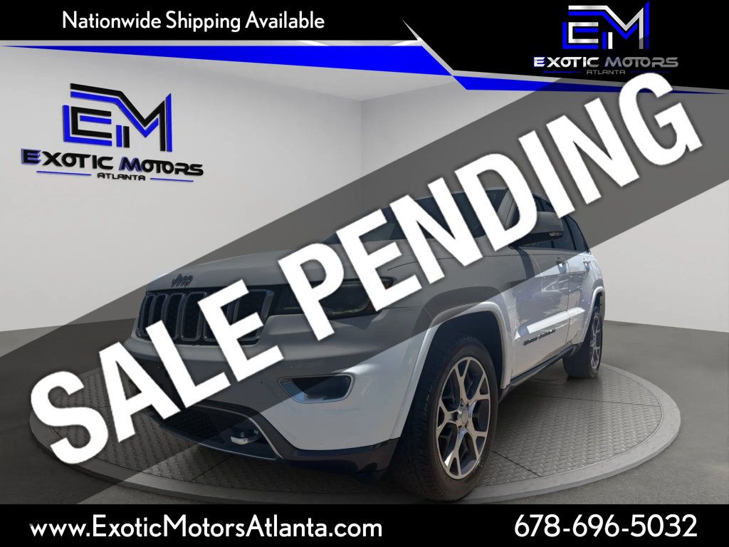 2018 Jeep Grand Cherokee STERLING EDITION, CLEAN CARFAX, 5.7L V8 HEMI, PANO SUNROOF!! - 23041928 - 0