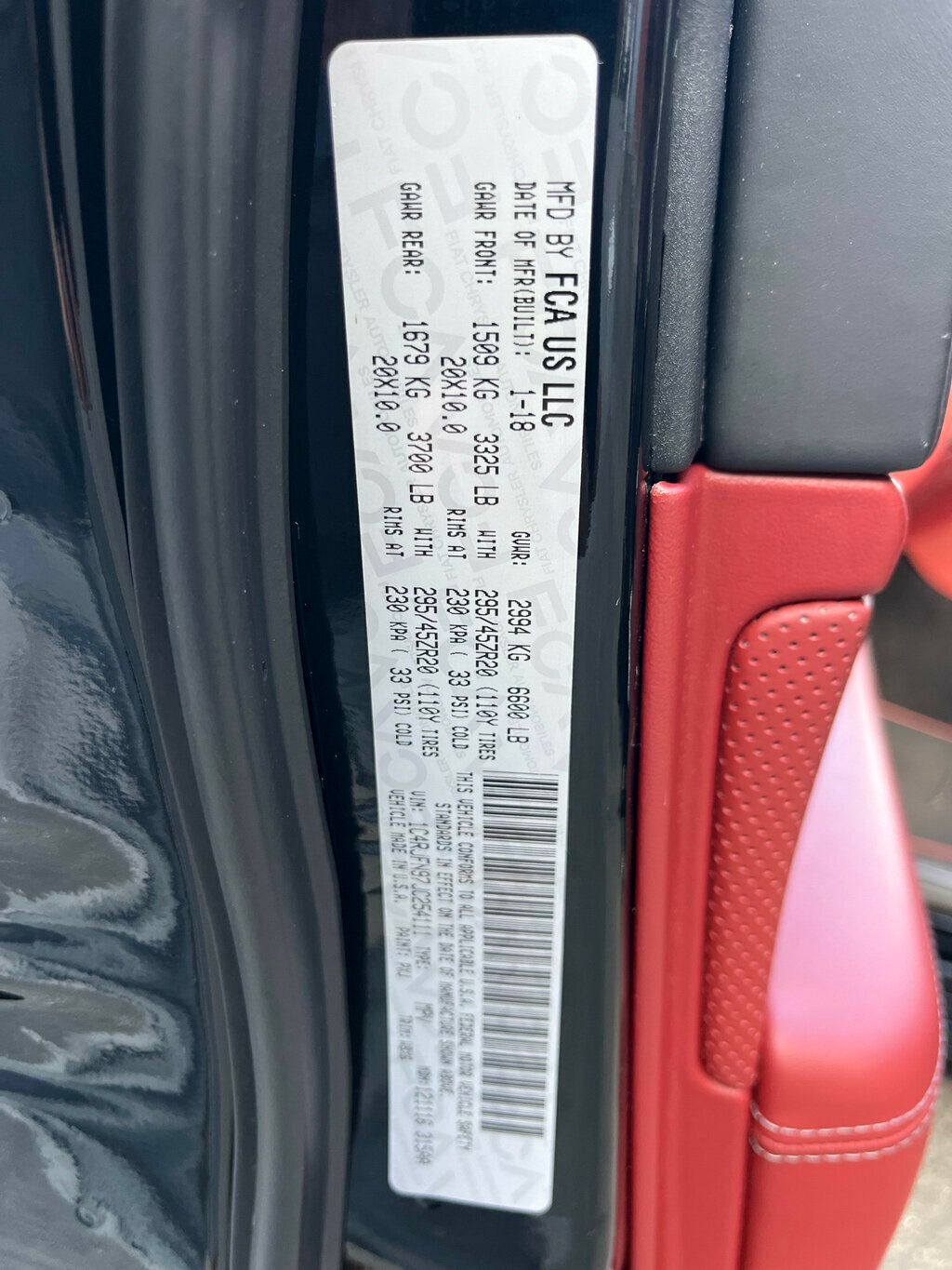 2018 Jeep Grand Cherokee Trackhawk photo 14