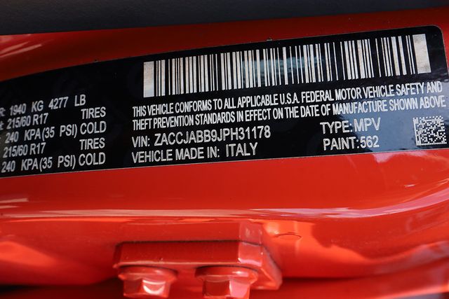 2018 JEEP RENEGADE Latitude FWD - 23003145 - 31