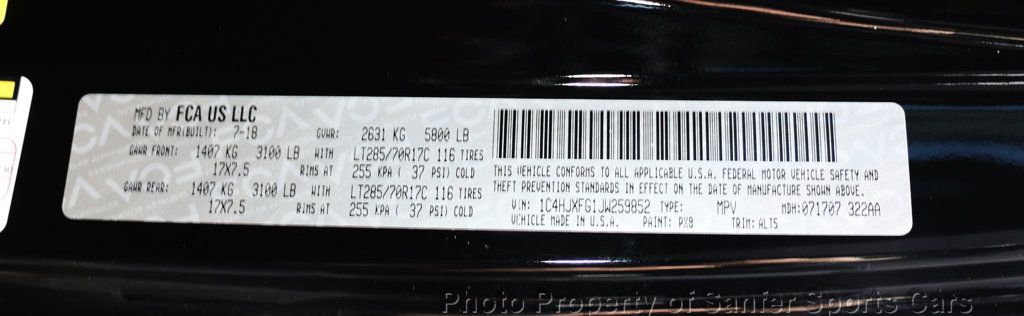 2018 Jeep Wrangler Rubicon 4x4 - 22983976 - 49