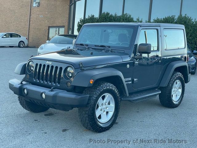 2018 Jeep Wrangler JK 2018 JEEP WRANGLER JK SPORT S 4WD 2D SUV 1-OWNER 615-730-9991  - 23093267 - 2
