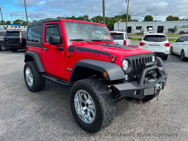 2018 Used Jeep Wrangler JK RUBICON RECON-LEATHER-HARD TOP-NAV-LIFTED-WINCH  at Michael's Motor Company Serving Nashville, TN, IID 21674923