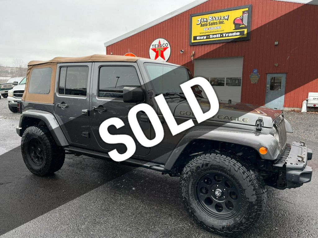 2018 Used Jeep Wrangler JK Unlimited 4-door Golden Eagle at Jim Babish Auto  Sales Inc. Serving Johnstown, PA, IID 21717837