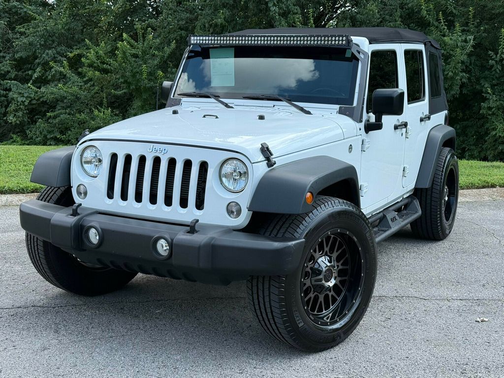 2018 Jeep Wrangler JK Unlimited Local Trade/Sport S Pkg/Remote Keyless Entry/Leather Seats/4X4 - 23061715 - 1