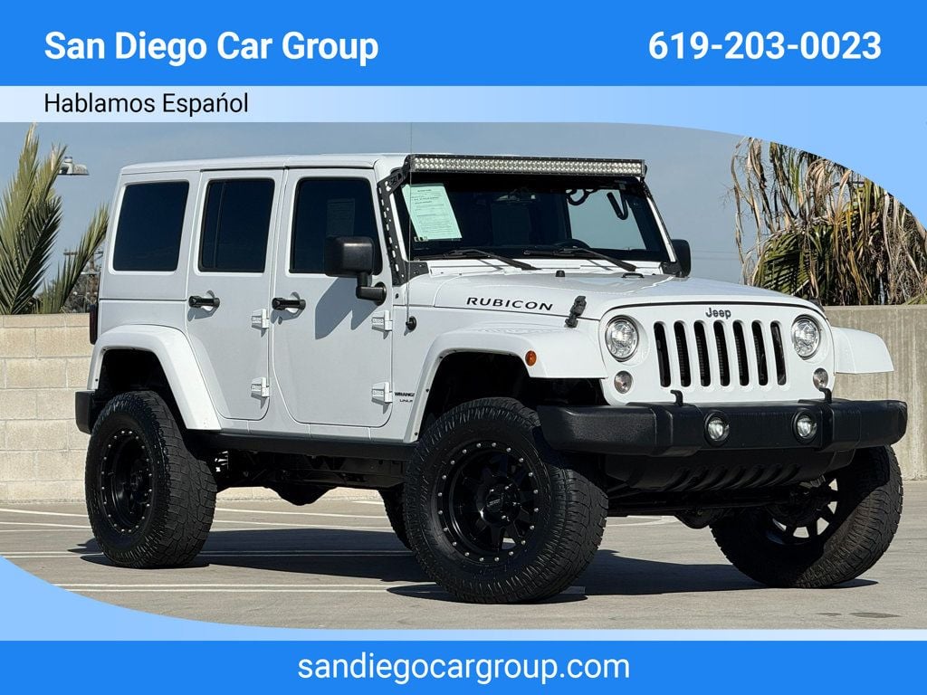 2018 Jeep Wrangler JK Unlimited Rubicon - 22651937 - 0