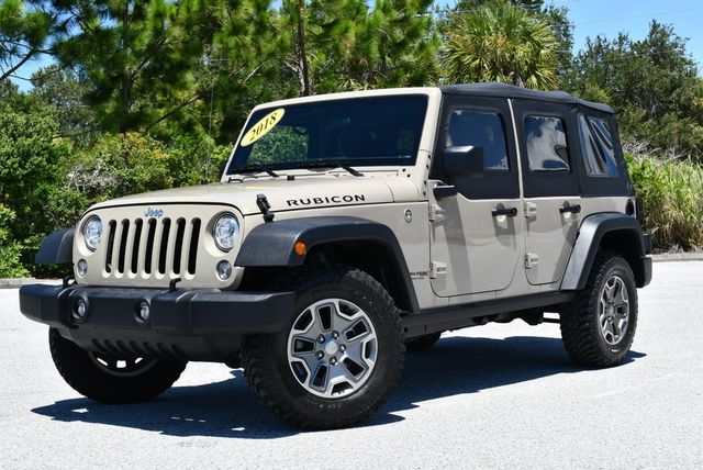 2018 Jeep Wrangler JK Unlimited Rubicon 4x4 W/Rubicon Package 23R - 23065383 - 1