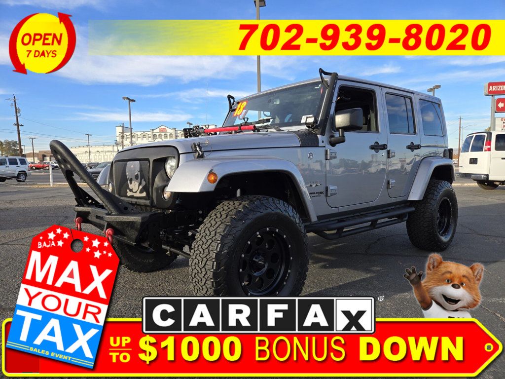 2018 Jeep Wrangler JK Unlimited Sahara 4x4 - 22772233 - 0