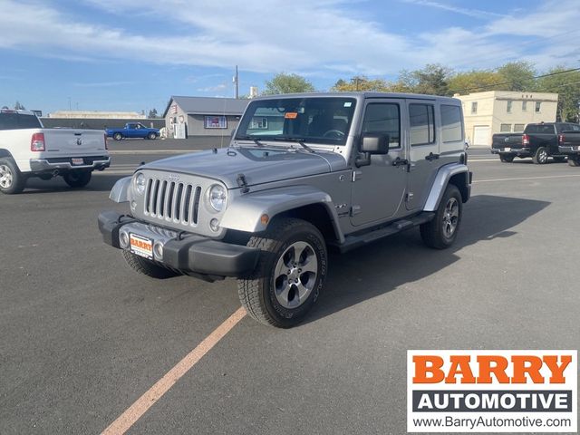 2018 Used Jeep Wrangler JK Unlimited Sahara 4x4 at Barry Automotive ...