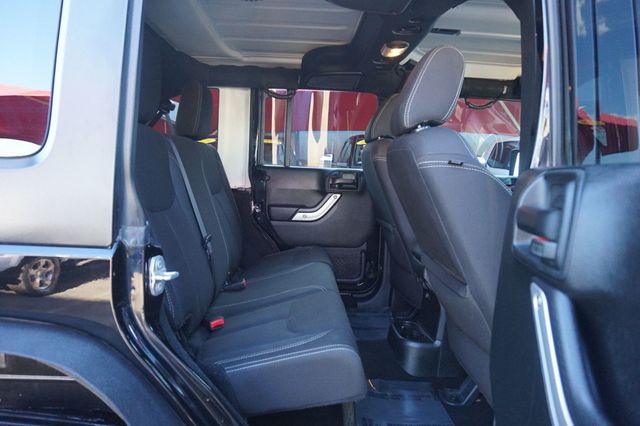 2018 Jeep Wrangler JK Unlimited SAHARA, 4X4, PREMIUM WHEELS, ALL TERRAIN TIRES, HARD TOP - 23021784 - 20