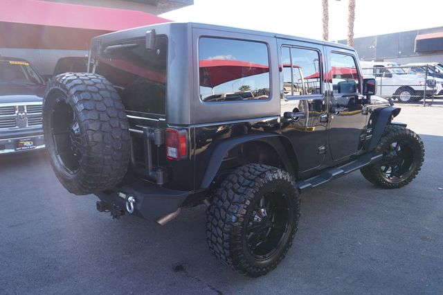 2018 Jeep Wrangler JK Unlimited SAHARA, 4X4, PREMIUM WHEELS, ALL TERRAIN TIRES, HARD TOP - 23021784 - 5