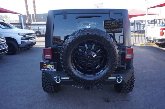 2018 Jeep Wrangler JK Unlimited SAHARA, 4X4, PREMIUM WHEELS, ALL TERRAIN TIRES, HARD TOP - 23021784 - 6