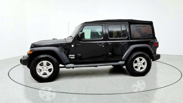 2018 Jeep Wrangler JK Unlimited Sport S 4x4 w/ Tech Pkg & Soft Top - 23099179 - 7