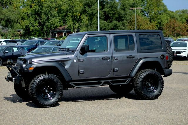 2018 Jeep Wrangler JK Unlimited SPORT S W/ HARD TOP - 22893625 - 17