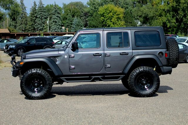 2018 Jeep Wrangler JK Unlimited SPORT S W/ HARD TOP - 22893625 - 18