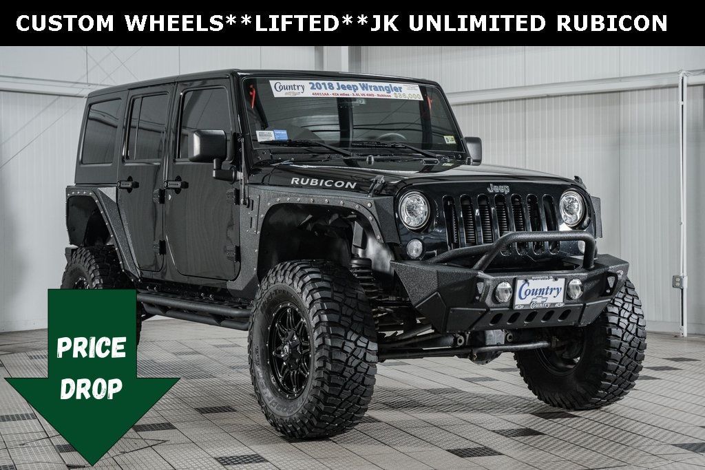 2018 Jeep Wrangler JK Unlimited Unlimited Rubicon - 22579021 - 0