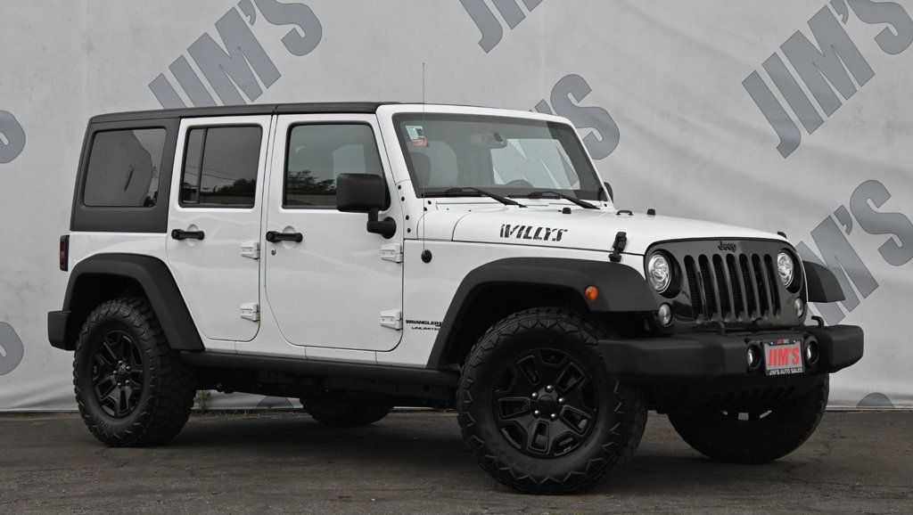 2018 Jeep Wrangler Unlimited Willys Wheeler W photo 3