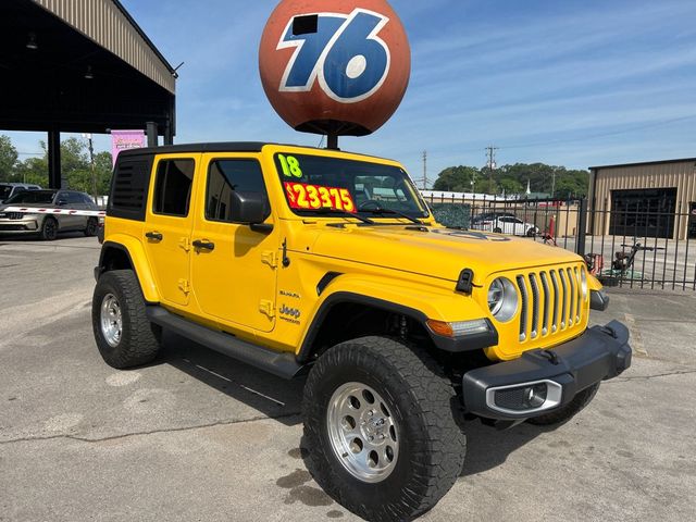 2018 Jeep WRANGLER UNLIMI SAHARA - 23013395 - 0
