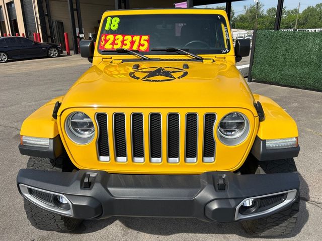 2018 Jeep WRANGLER UNLIMI SAHARA - 23013395 - 1