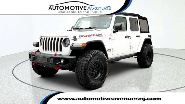 2018 Jeep Wrangler Unlimited Rubicon 4x4 w/ 8-Speed Automatic, Leather Seats & Steel Bumpers - 23079190 - 0