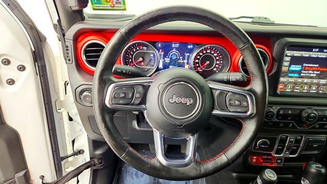 2018 Jeep Wrangler Unlimited Rubicon 4x4 w/ 8-Speed Automatic, Leather Seats & Steel Bumpers - 23079190 - 13