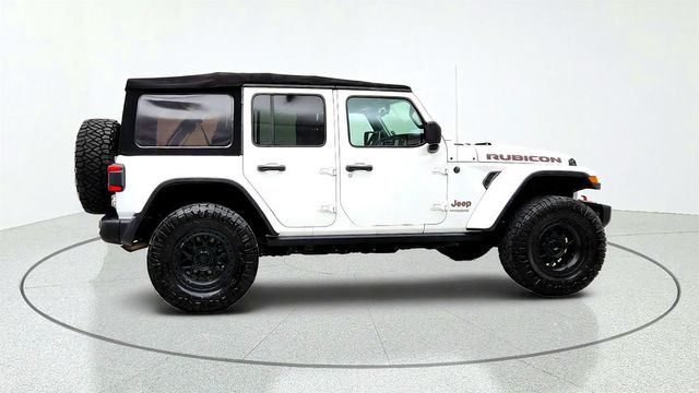 2018 Jeep Wrangler Unlimited Rubicon 4x4 w/ 8-Speed Automatic, Leather Seats & Steel Bumpers - 23079190 - 3