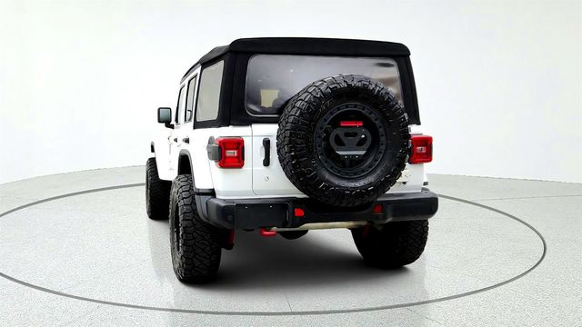 2018 Jeep Wrangler Unlimited Rubicon 4x4 w/ 8-Speed Automatic, Leather Seats & Steel Bumpers - 23079190 - 5