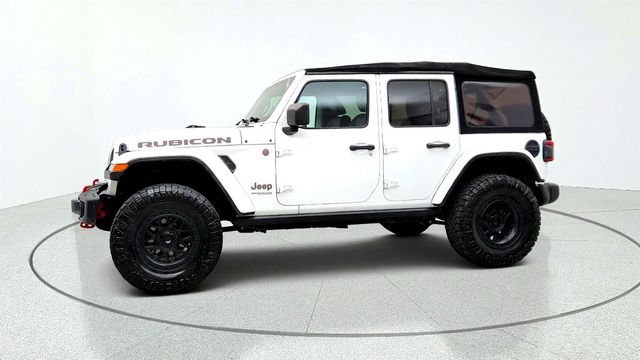 2018 Jeep Wrangler Unlimited Rubicon 4x4 w/ 8-Speed Automatic, Leather Seats & Steel Bumpers - 23079190 - 7