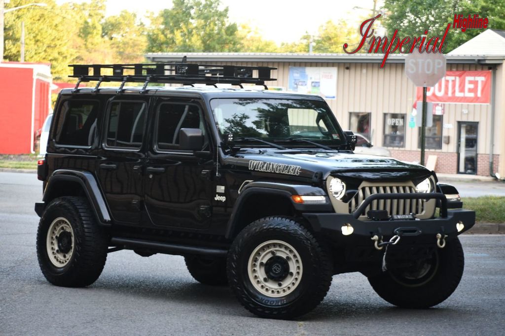 2018 Used Jeep Wrangler Unlimited Sahara 4x4 at Imperial Highline Serving  DC Maryland & Virginia, VA, IID 21483032