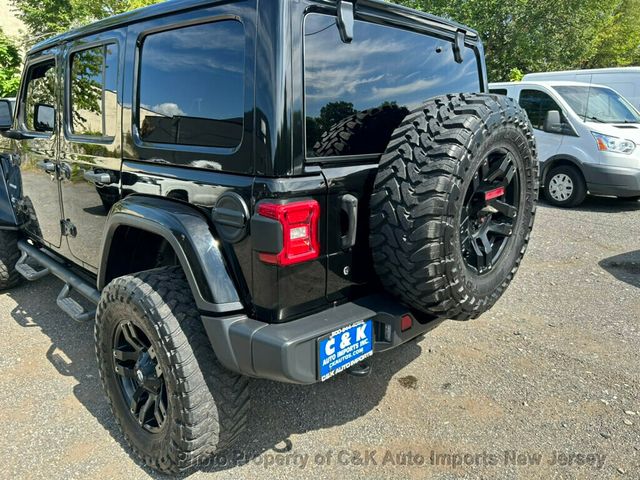 2018 Jeep Wrangler Unlimited SAHARA 4X4,LEATHER,UCONNECT NAV,COLD WEATHER PKG, - 22915568 - 16