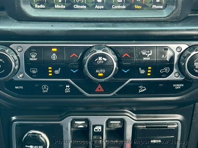 2018 Jeep Wrangler Unlimited SAHARA 4X4,LEATHER,UCONNECT NAV,COLD WEATHER PKG, - 22915568 - 37