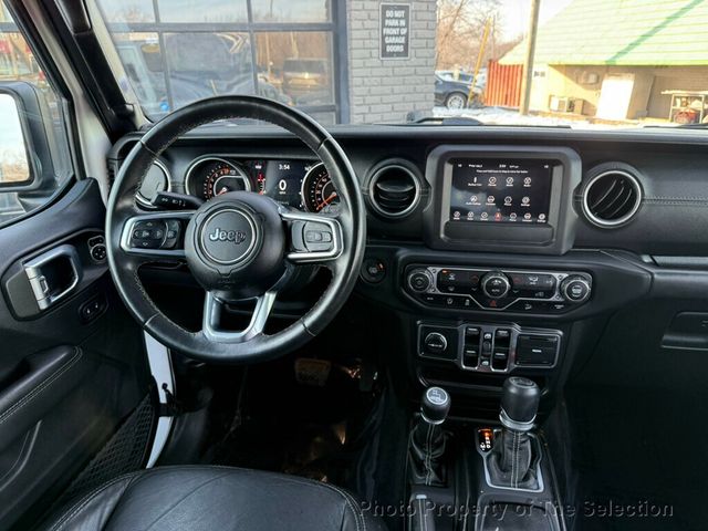 2018 Jeep Wrangler Unlimited SAHARA 4X4 W/ 3-PEICE HARD TOP - 22973887 - 15