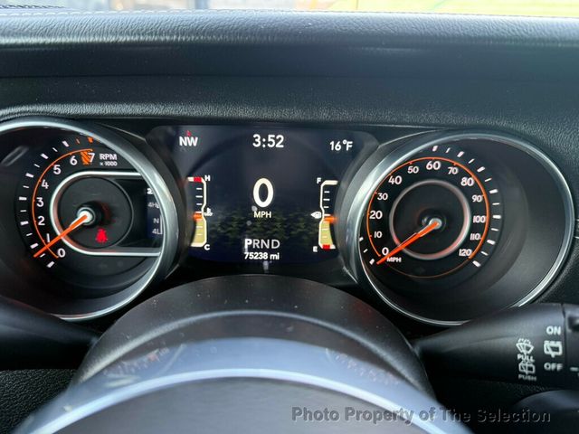 2018 Jeep Wrangler Unlimited SAHARA 4X4 W/ 3-PEICE HARD TOP - 22973887 - 22