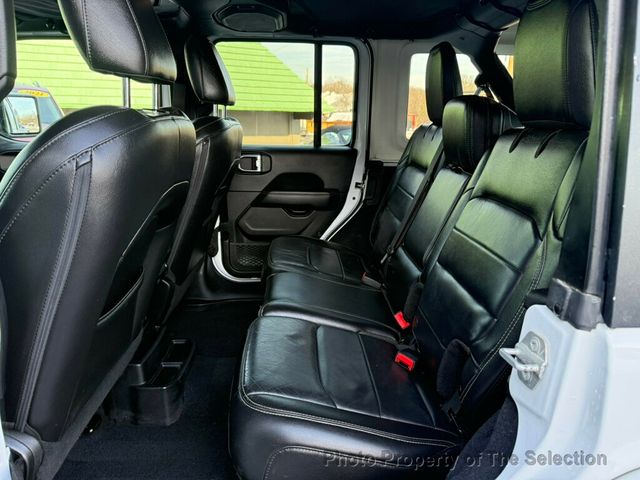 2018 Jeep Wrangler Unlimited SAHARA 4X4 W/ 3-PEICE HARD TOP - 22973887 - 33