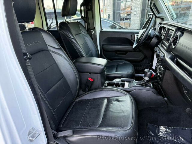 2018 Jeep Wrangler Unlimited SAHARA 4X4 W/ 3-PEICE HARD TOP - 22973887 - 36