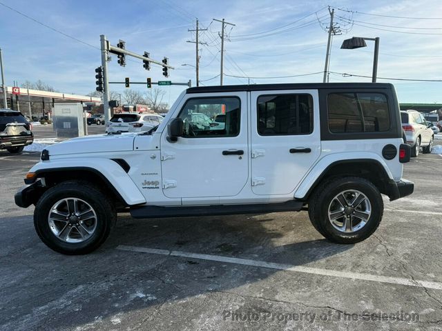 2018 Jeep Wrangler Unlimited SAHARA 4X4 W/ 3-PEICE HARD TOP - 22973887 - 6