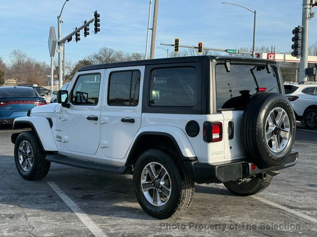 2018 Jeep Wrangler Unlimited SAHARA 4X4 W/ 3-PEICE HARD TOP - 22973887 - 8