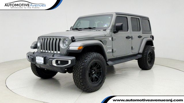 2018 Jeep Wrangler Unlimited Sahara 4x4 w/ Alpine Audio, Hardtop, 18'' Wheels & LED Lighting - 22950897 - 0