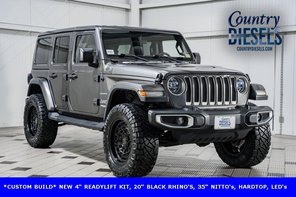 2018 Jeep Wrangler Unlimited Sahara Lifted - 22625901 - 0