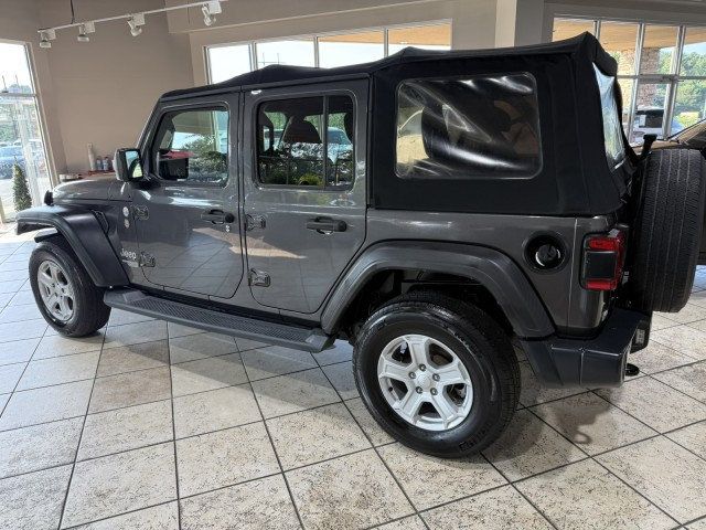 2018 Jeep Wrangler Unlimited Sport - 22990565 - 4