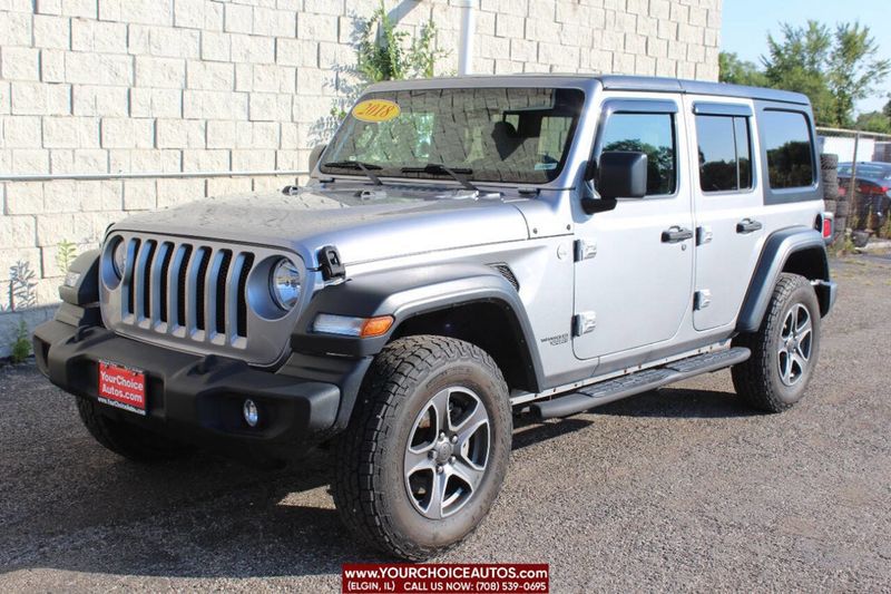 2018 Jeep Wrangler Unlimited Sport 4x4 4dr SUV (midyear release) - 22917083 - 0