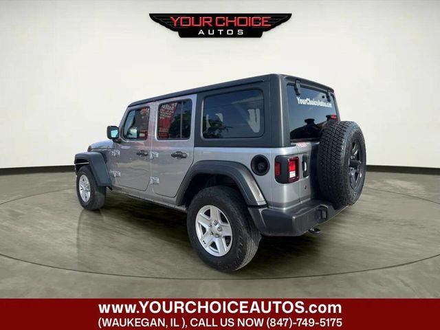2018 Jeep Wrangler Unlimited Sport 4x4 4dr SUV (midyear release) - 23055256 - 2
