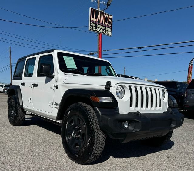 2018 Jeep Wrangler Unlimited Sport 4x4 4dr SUV (midyear release) - 22338705 - 0