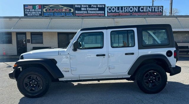 2018 Jeep Wrangler Unlimited Sport 4x4 4dr SUV (midyear release) - 22338705 - 3