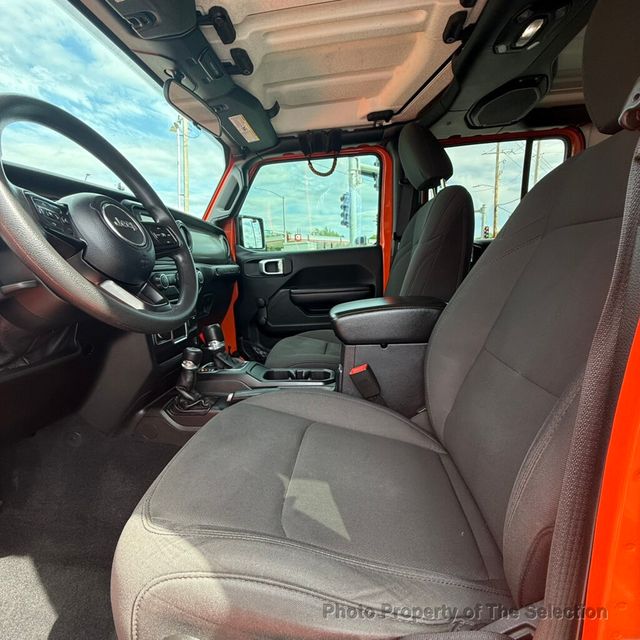 2018 Jeep Wrangler Unlimited SPORT 4X4 W/BLACK FREEDOM 3-PIECE HARDTOP PANEL - 23019748 - 21