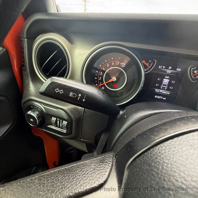 2018 Jeep Wrangler Unlimited SPORT 4X4 W/BLACK FREEDOM 3-PIECE HARDTOP PANEL - 23019748 - 25