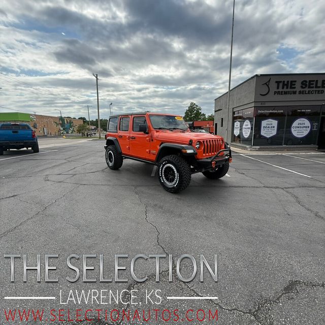 2018 Jeep Wrangler Unlimited SPORT 4X4 W/BLACK FREEDOM TOP 3-PIECE HARDTOP PANEL - 23019748 - 0